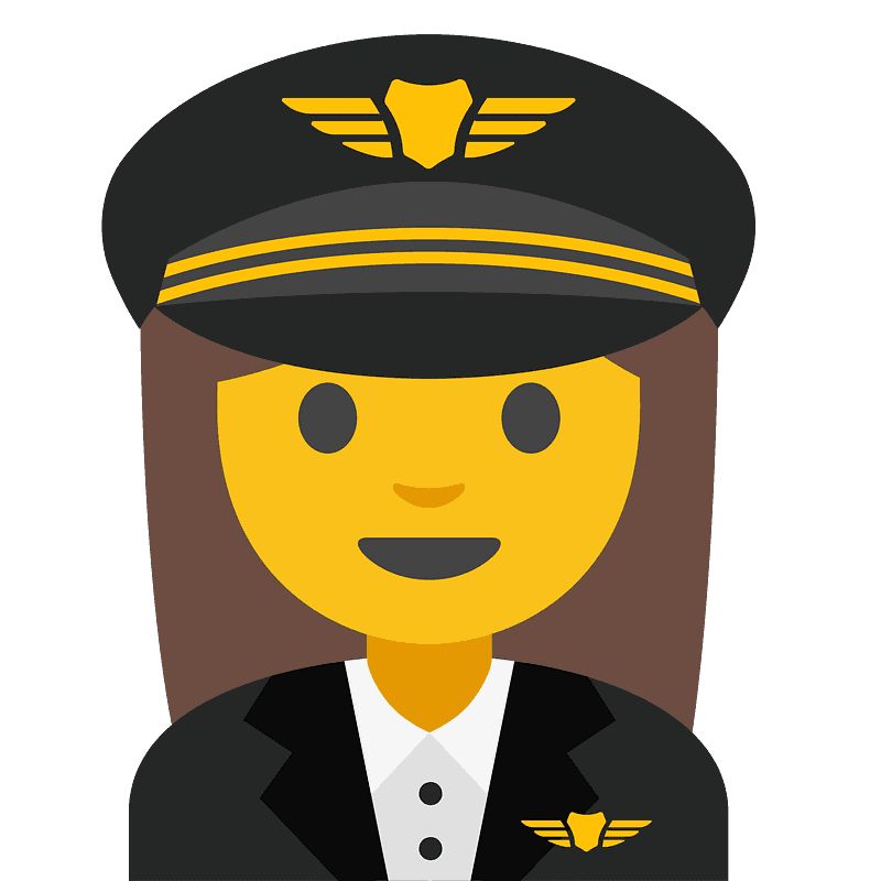 Pilot Png Isolated Pic (black, orange, indigo, gray, gold)