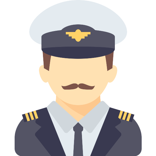 Pilot Png Picture (lavender, indigo, pink, gray, black)