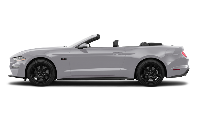 Silver Ford Mustang Convertible Car Transparent Png (silver, white, gray, black)