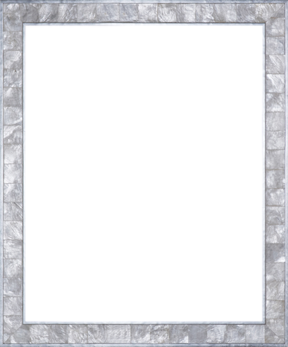 Silver Glitter Frame Png File (black, silver)