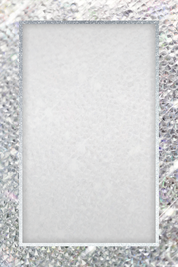 Silver Glitter Frame Png Isolated Hd (lavender)