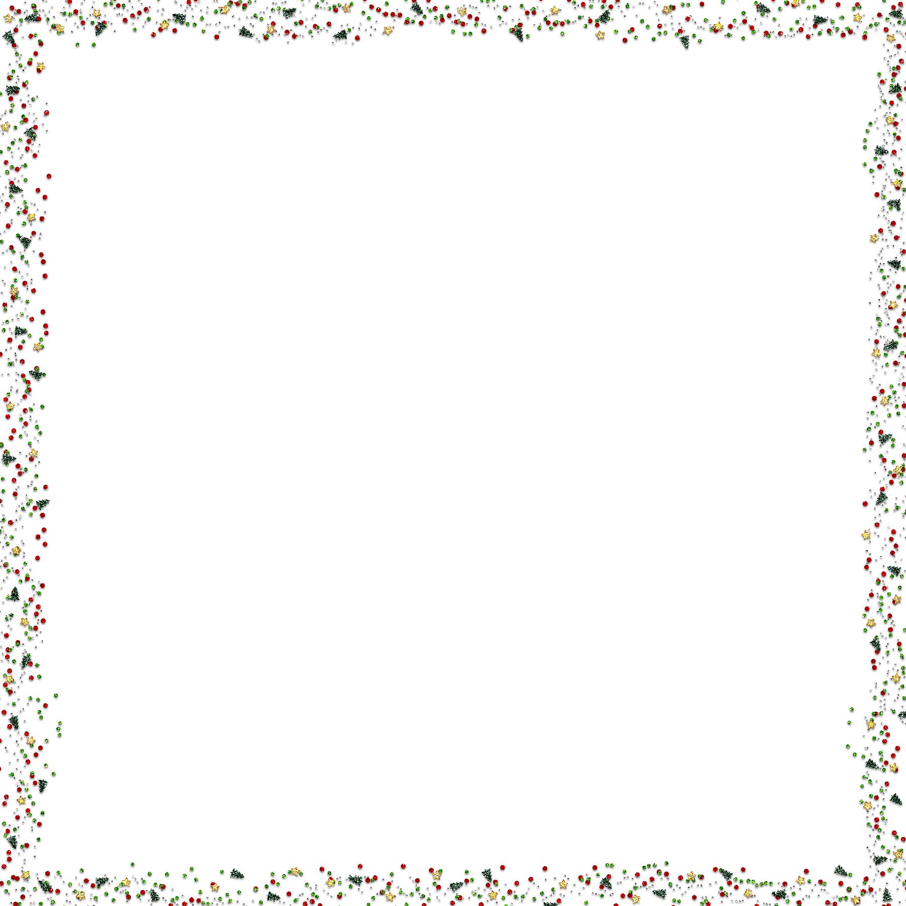 Silver Glitter Frame Png Picture (gray)