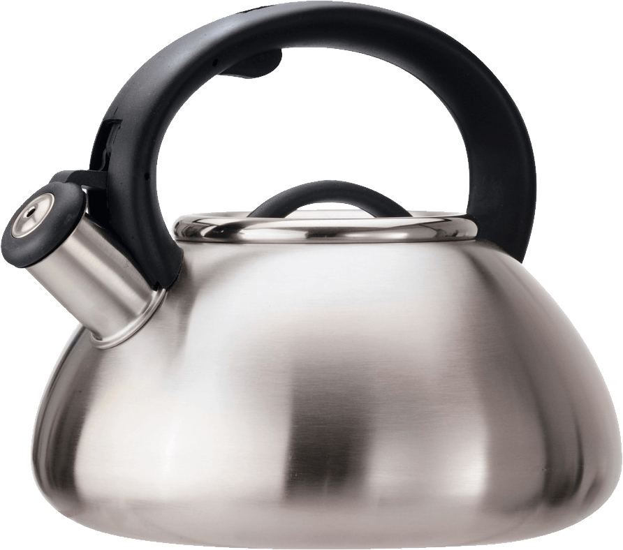 Silver Kettle Png Transparent Image (lavender, black, beige)