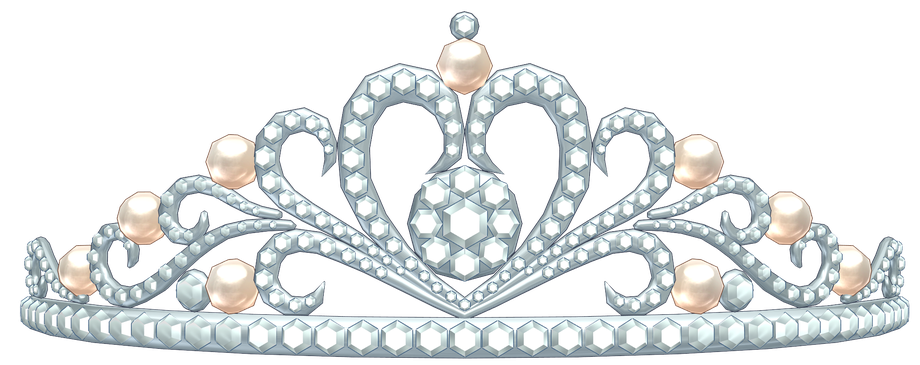 Silver Princess Crown Png Transparent Image (lavender, white, black, silver, gray)