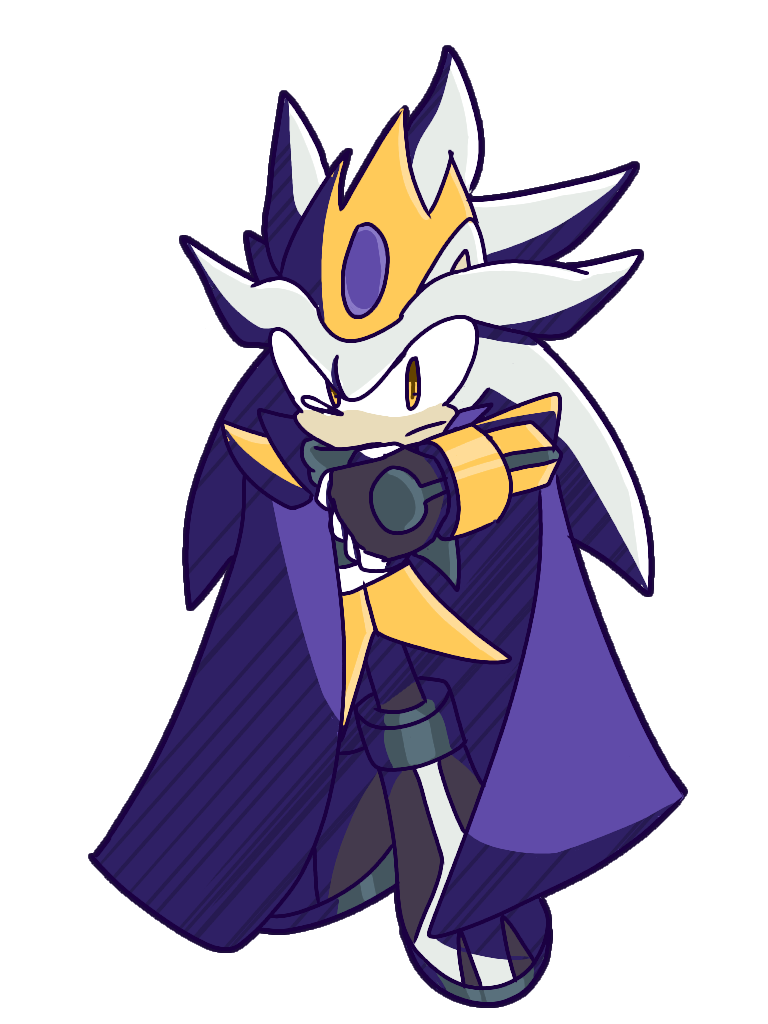 Silver The Hedgehog Png Transparent Hd Photo (lavender, white, black, indigo, gray)