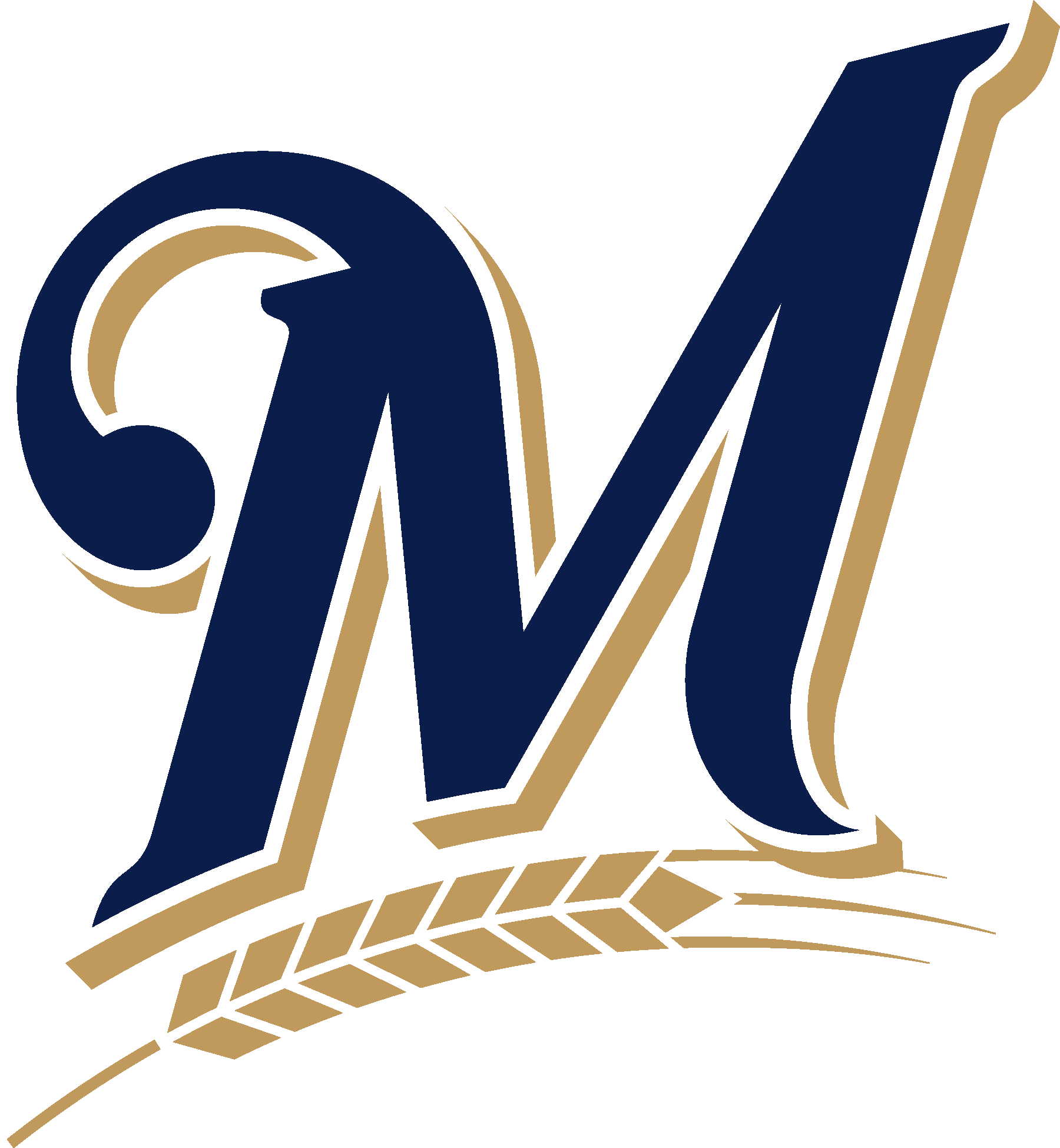 Milwaukee Brewers Png Hd Isolated (white, navy, salmon)