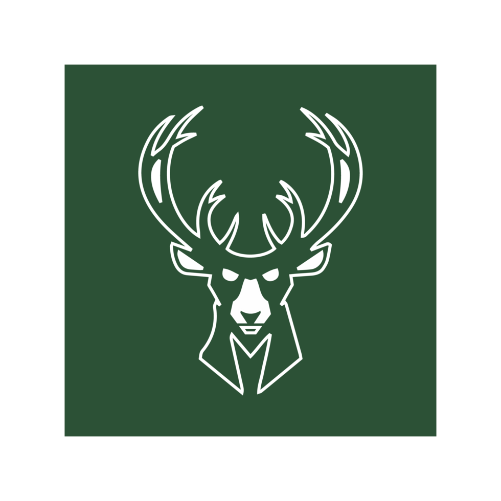 Milwaukee Bucks Logo Png Cutout (black, green)