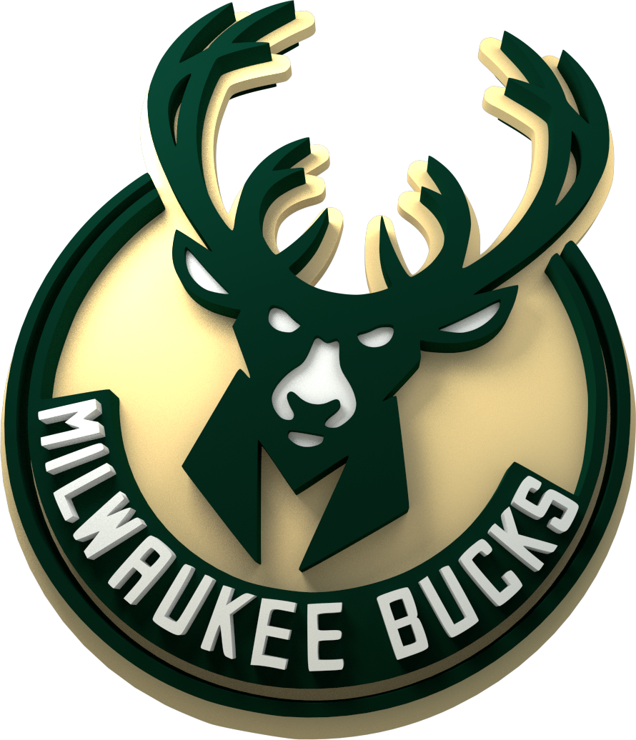 Milwaukee Bucks Logo Png File (black)