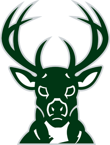 Milwaukee Bucks Logo Png Hd Image (black, white)