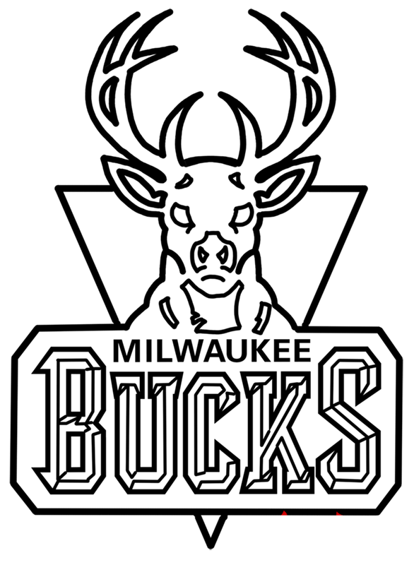 Milwaukee Bucks Logo Png Image (indigo, gray, white, black, lavender)