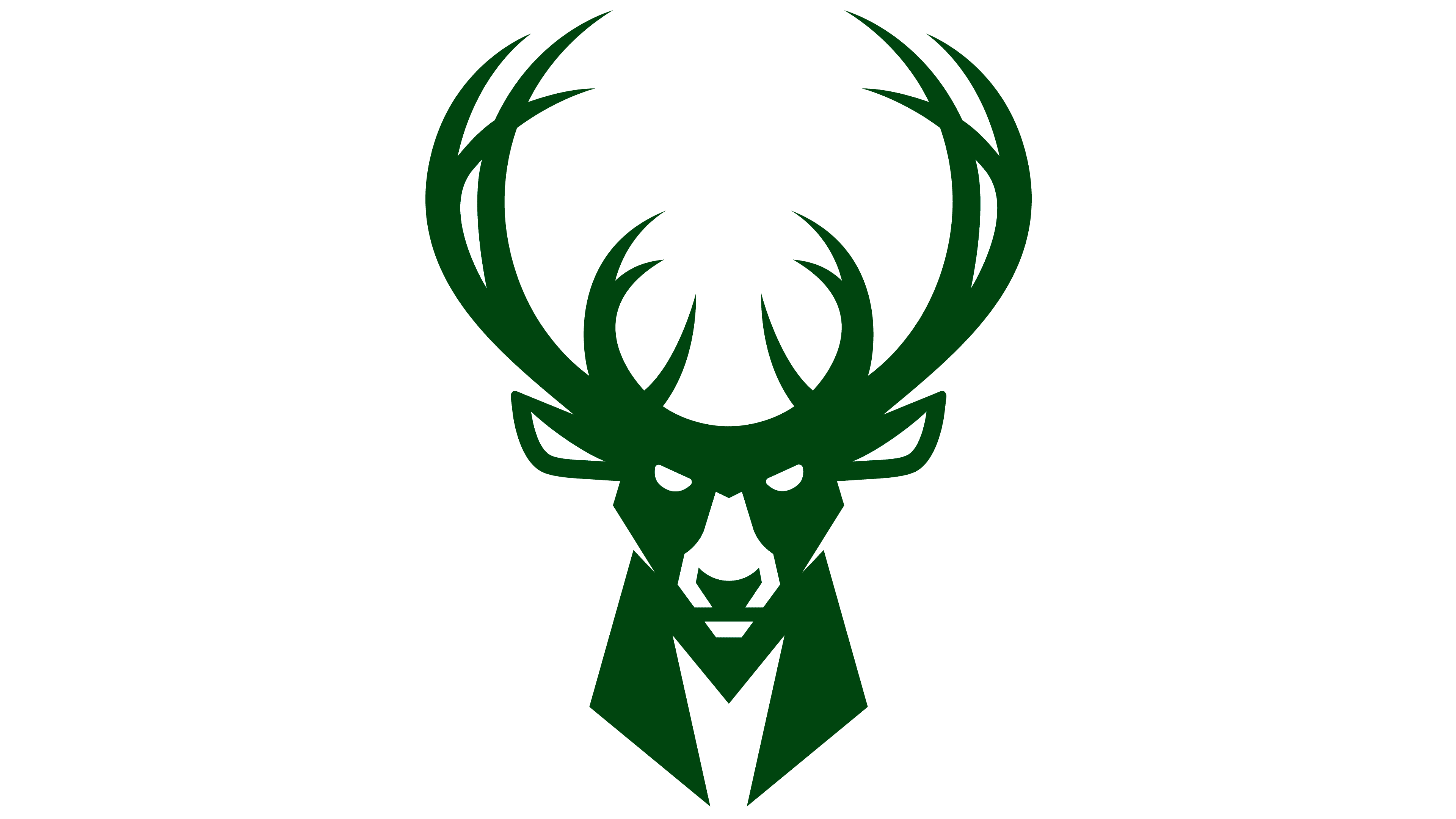 Milwaukee Bucks Logo Transparent (green, gray)