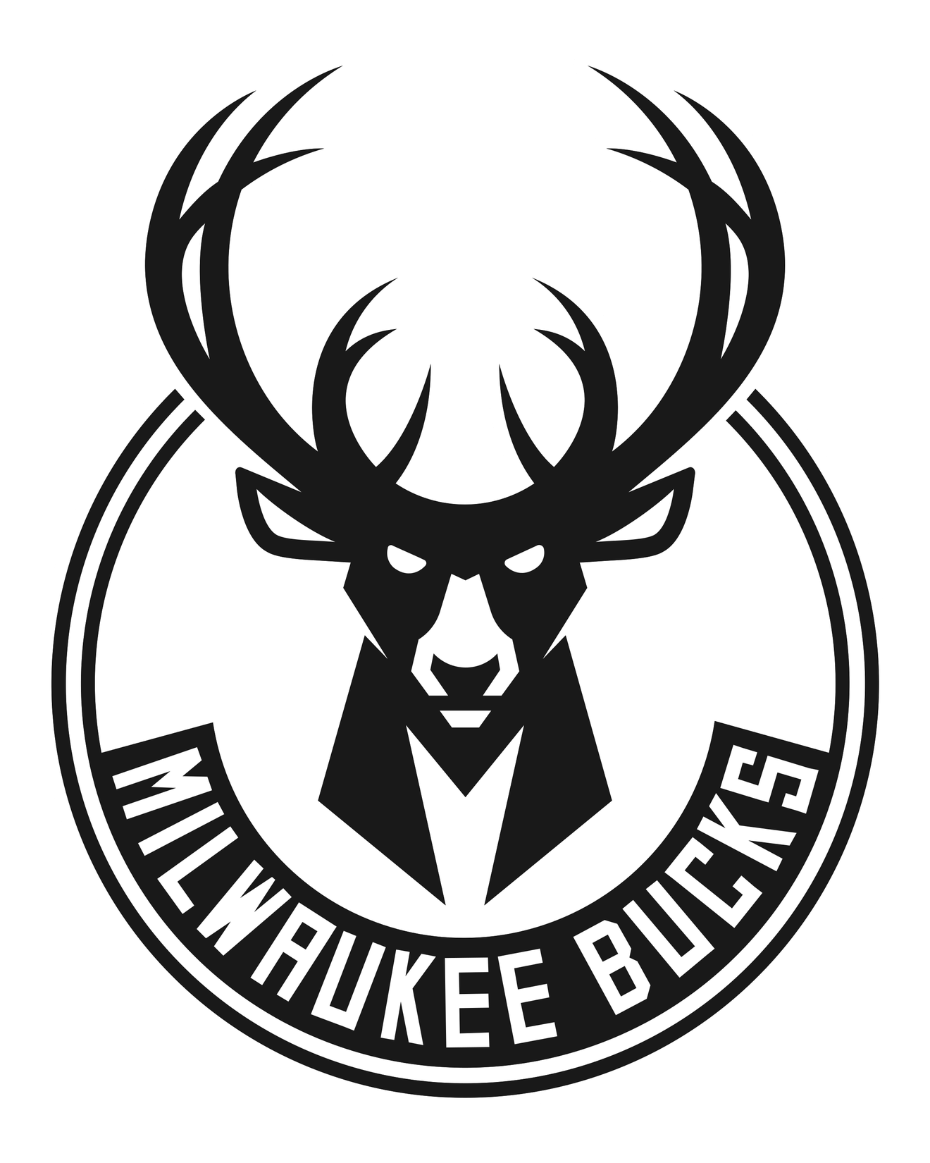 Milwaukee Bucks Png Picture (white, black)