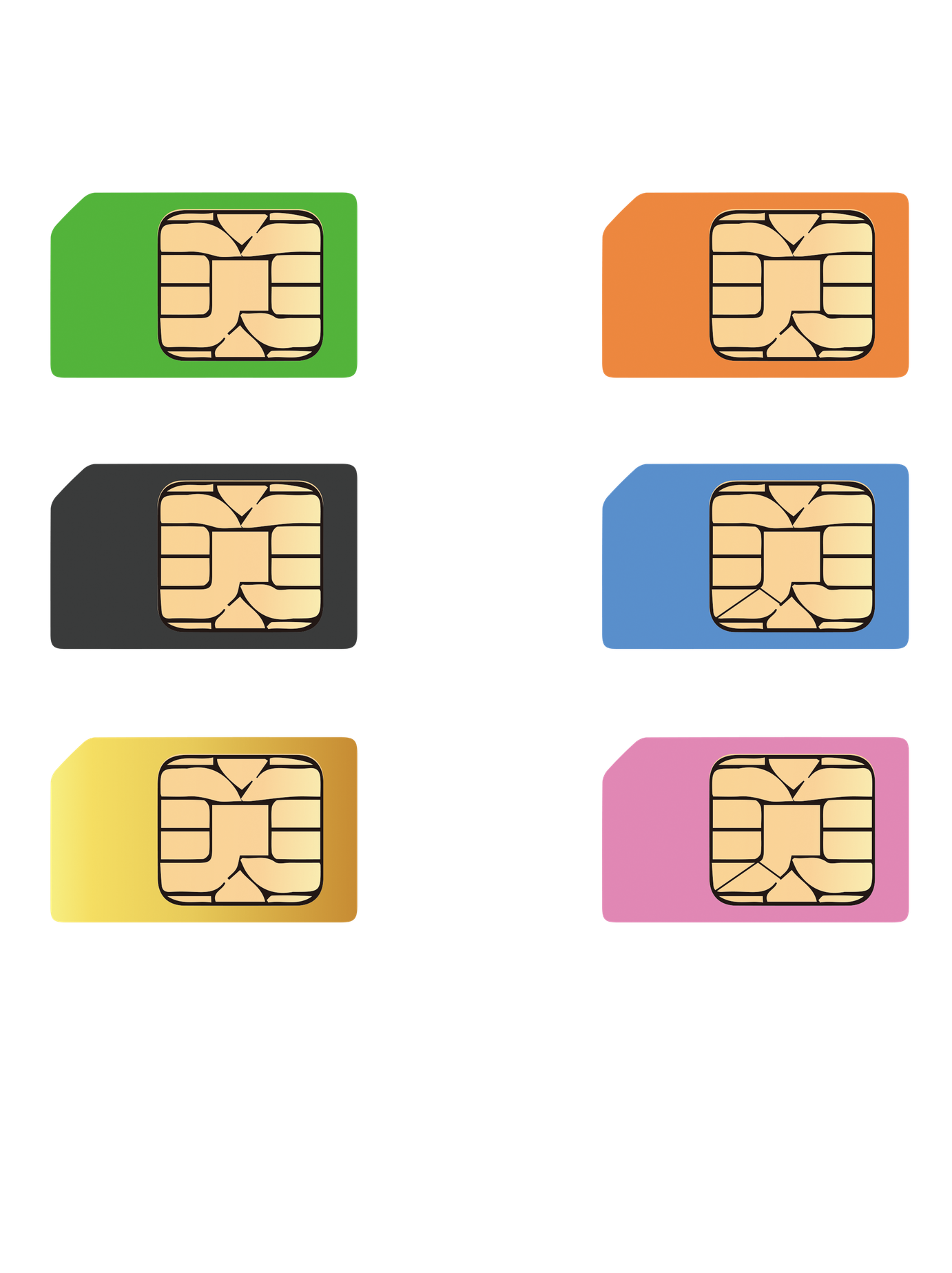 Sim Card Png Hd Isolated (black, plum, olive, indigo, gray)