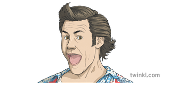 Jim Carrey Transparent Png (pink, indigo, black, silver)