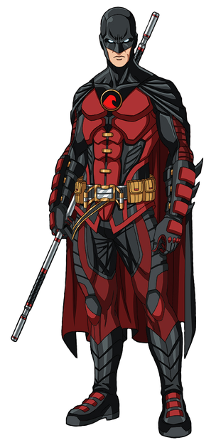 Tim Drake Png Transparent (indigo, maroon, black)