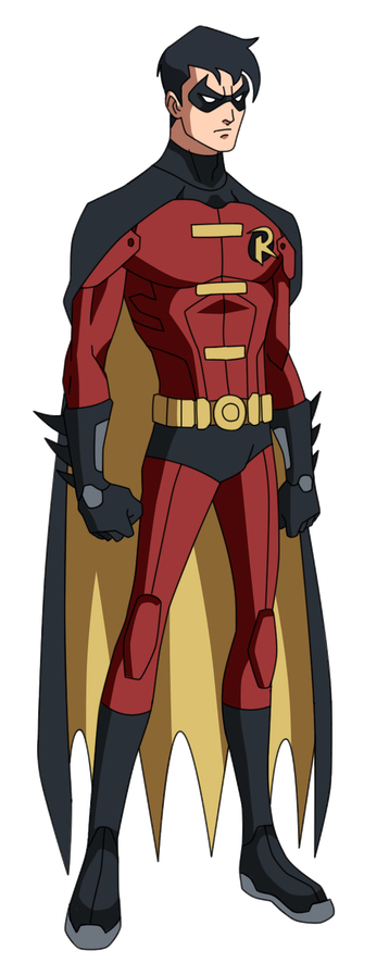 Tim Drake Transparent Png (olive, black, salmon, chocolate)