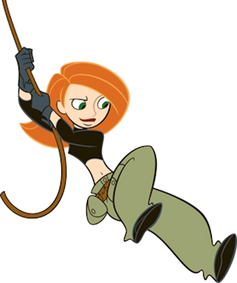 Kim Possible Png Pic (gray, white, black, chocolate)