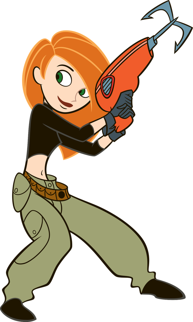 Kim Possible Transparent Png (gray, pink, chocolate, black)