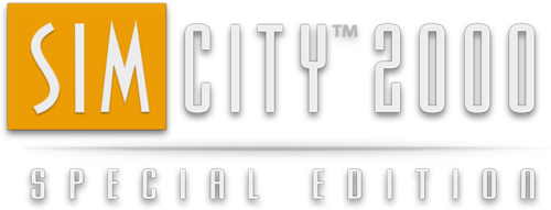 Simcity 2000 Logo Png Pic (black, lavender, orange, olive)