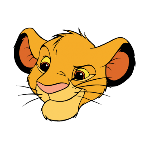 Simba Png Free Download (black, salmon, orange, chocolate)