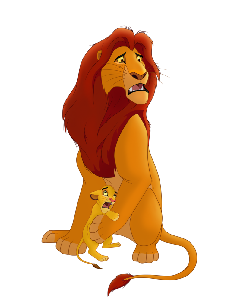 Simba Png Picture (black, maroon, chocolate)