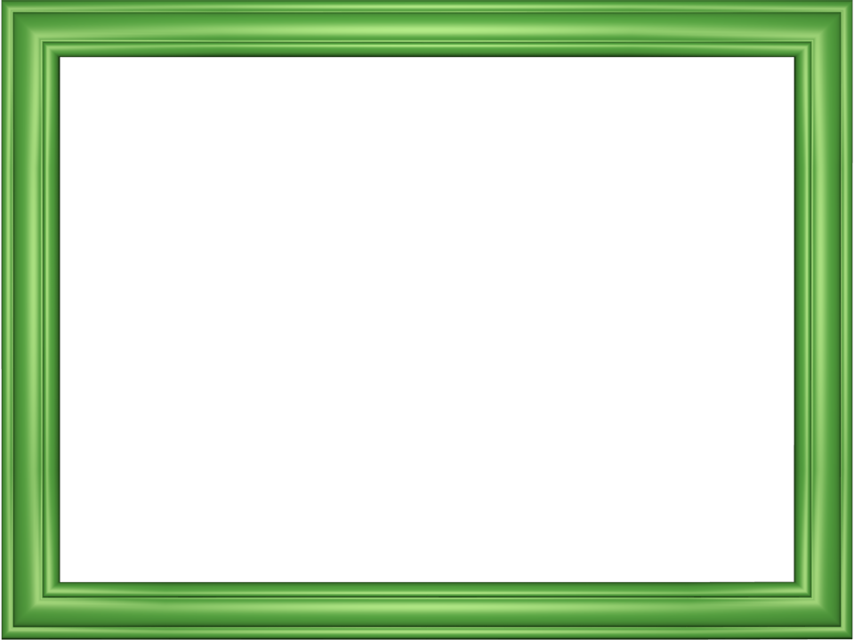 Lime Border Frame Png Image (green, olive, black, gray)