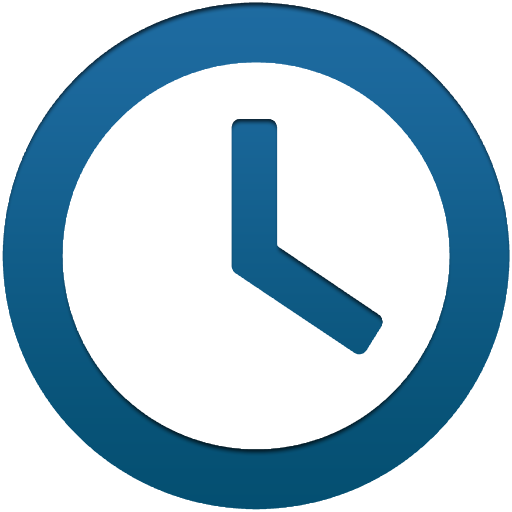 Time Free Png Image (teal, white)