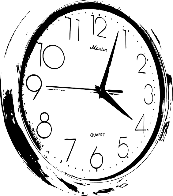 Time Png Pic (black, lavender, white)