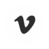 Vimeo Logo Icon Free Png Icon Download (black, white)