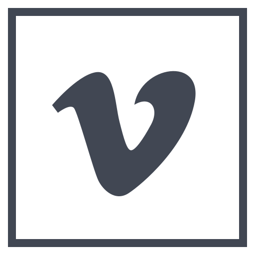 Vimeo Social Media Logo Icon Free Nobackground Png Icon Download (black, indigo)