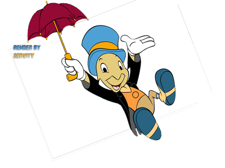 Jiminy Cricket Png Picture (gray, maroon, black, white, teal)