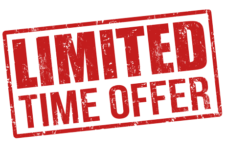 Limited Offer Transparent Png (red, white)