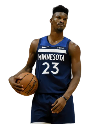 Jimmy Butler Minnesota Timberwolves Png (white, beige, lavender, silver)