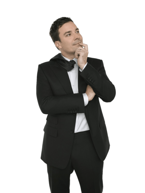 Jimmy Fallon Png Isolated Hd (black)