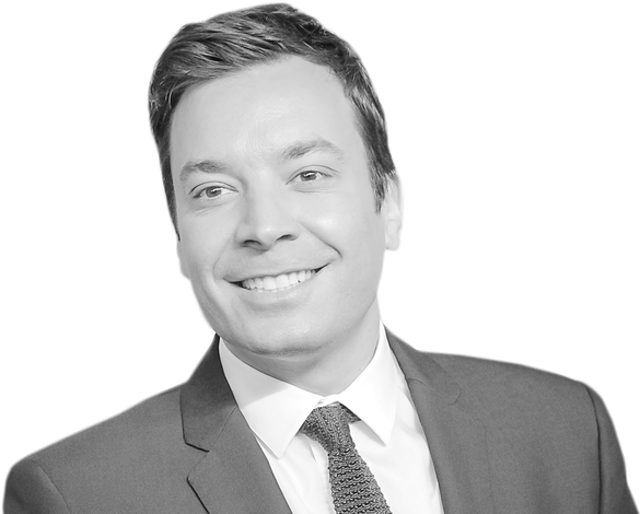 Jimmy Fallon Png Photo (gray, black)