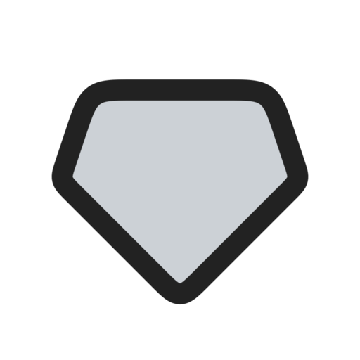 Dimond Free Transparent Png Icon Download (black, indigo)