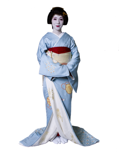 Kimono Png Isolated Transparent Picture (lavender, black)