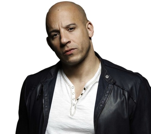 Vin Diesel Png Hd (black, white)