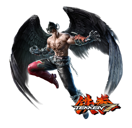 Jin Kazama Png Clipart (black)