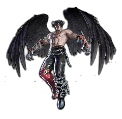 Jin Kazama Png Image (gray, black)