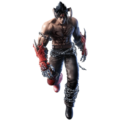 Jin Kazama Png Picture (black)