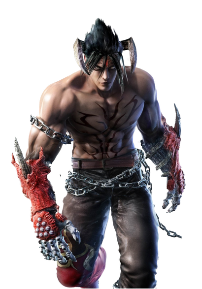 Jin Kazama Png Transparent Image (black)