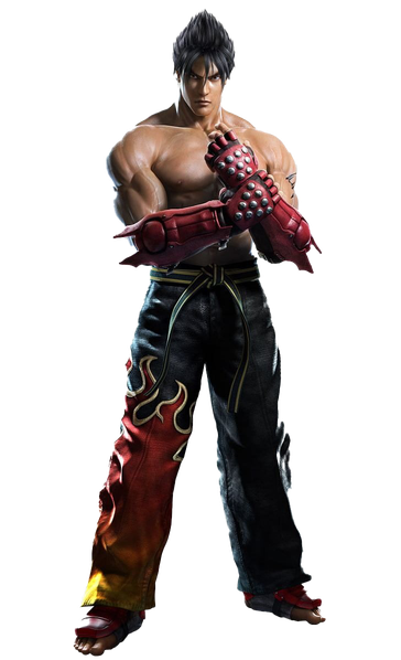 Jin Kazama Png Transparent Picture (black)