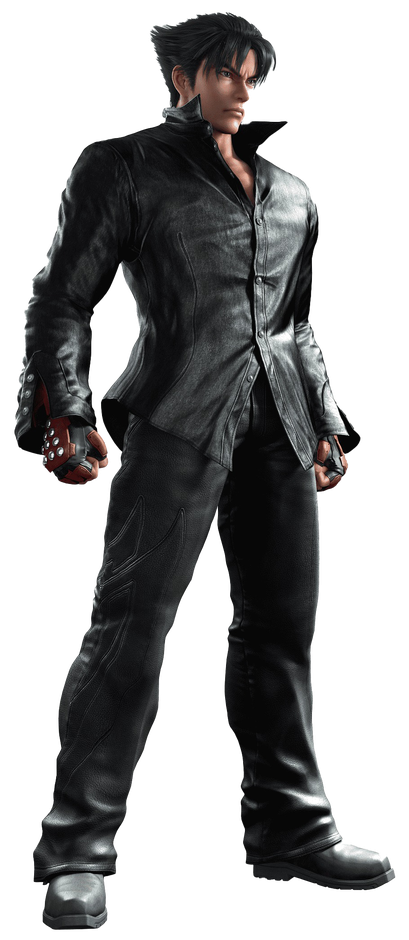 Jin Kazama Transparent Images Png (black)