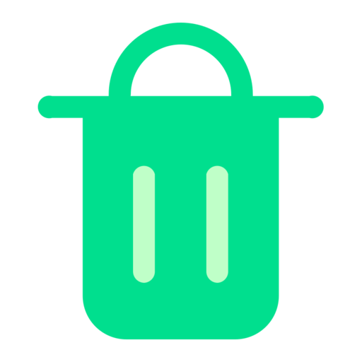 Bin Delete Remove Trash Free Transparent Png Icon Download (mint, black, teal)