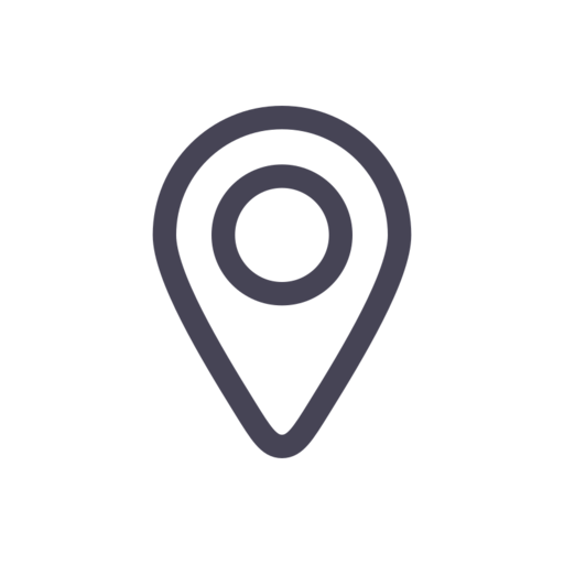 Pin Location Free Png Icon Download (black, indigo)