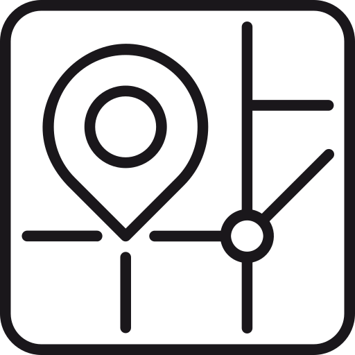 Pin Map Location Icon Free Transparent Png Icon Download (black)