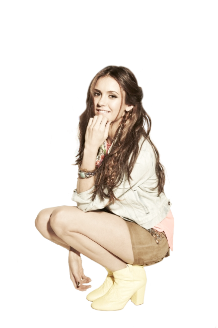 Nina Dobrev Png Picture (white, beige)