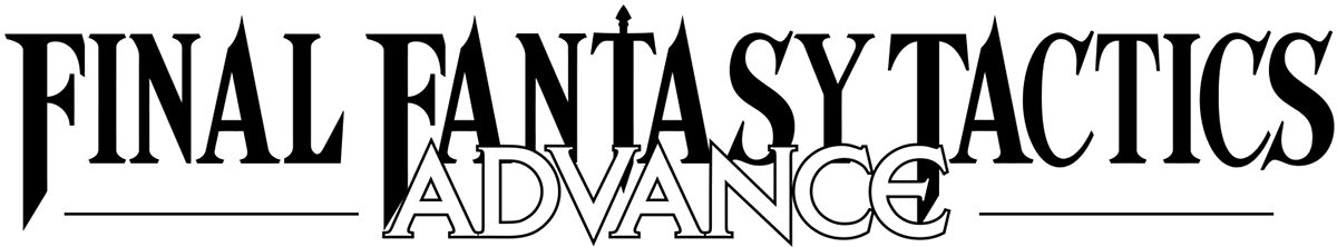 Final Fantasy Tactics Logo Png Hd (black, silver, lavender, white)