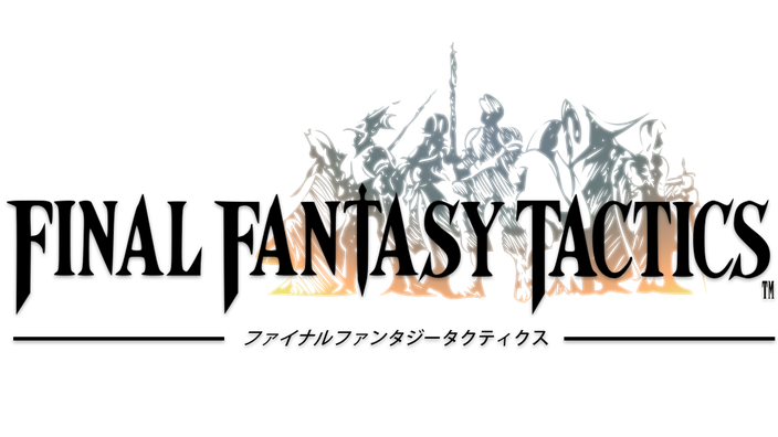 Final Fantasy Tactics Logo Png Isolated Pic (black)